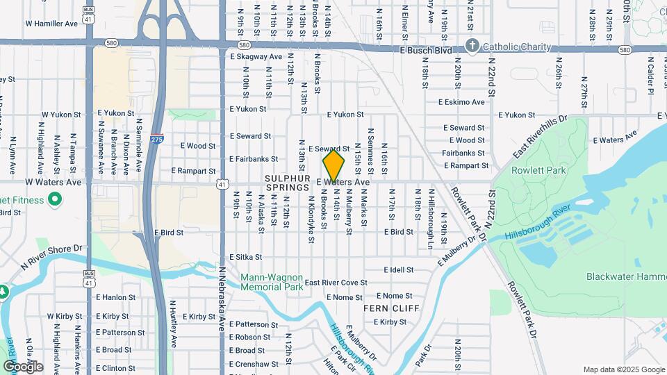 8318 N 14th St Map and Location Details