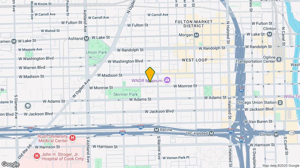 1228 W Monroe St Map and Location Details
