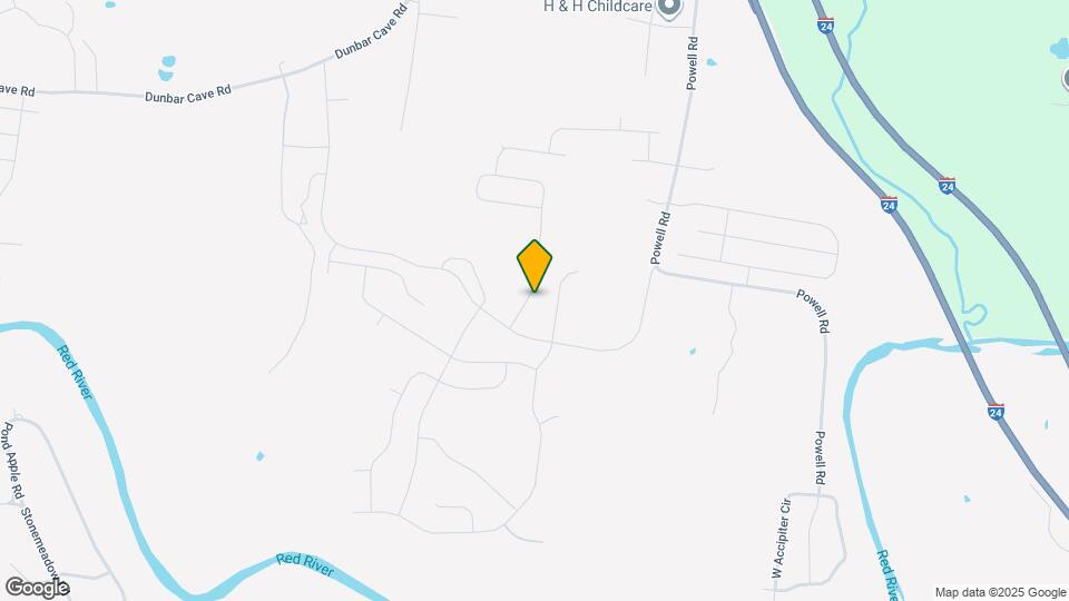 1333 Gentry Dr Map and Location Details