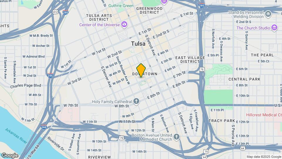 400 S Main St Map and Location Details