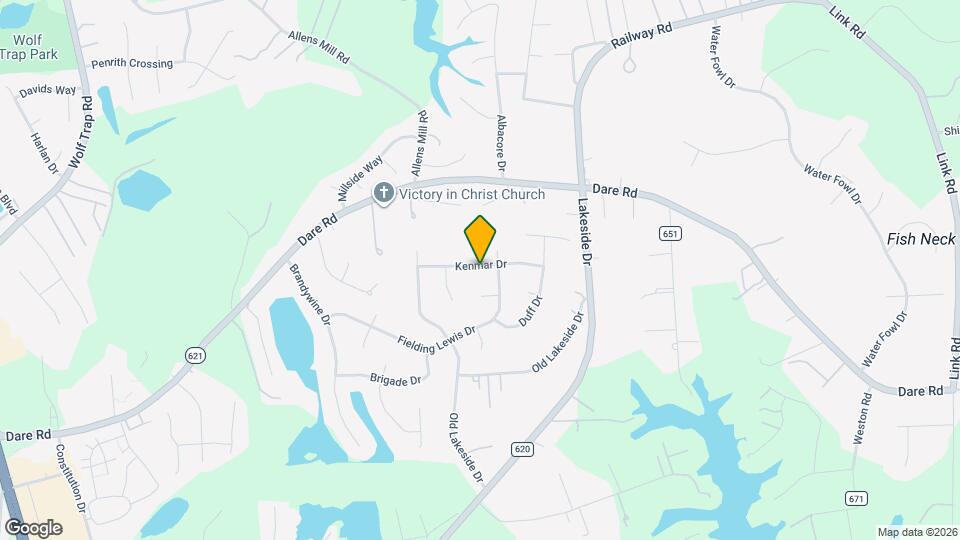 203 Kenmar Dr Map and Location Details