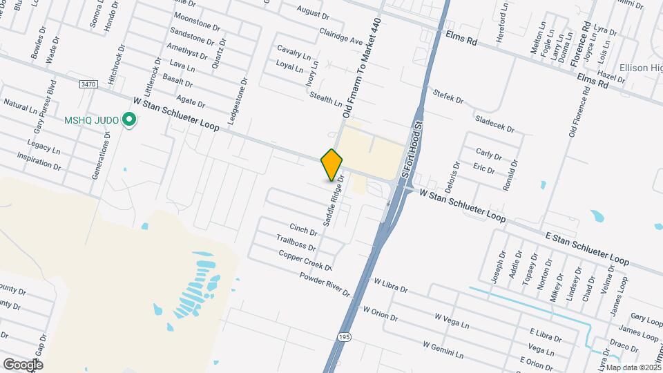 1303 Chips Dr Map and Location Details