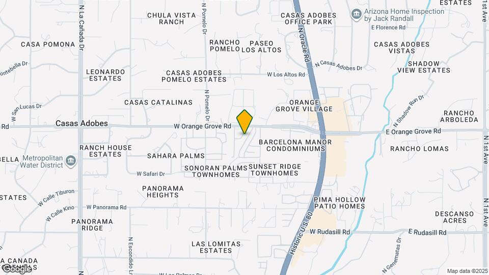 6368 N Willowhaven Dr Map and Location Details