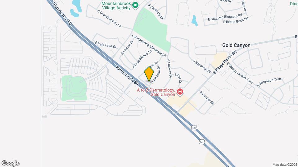 6620 Front Nine Dr Map and Location Details