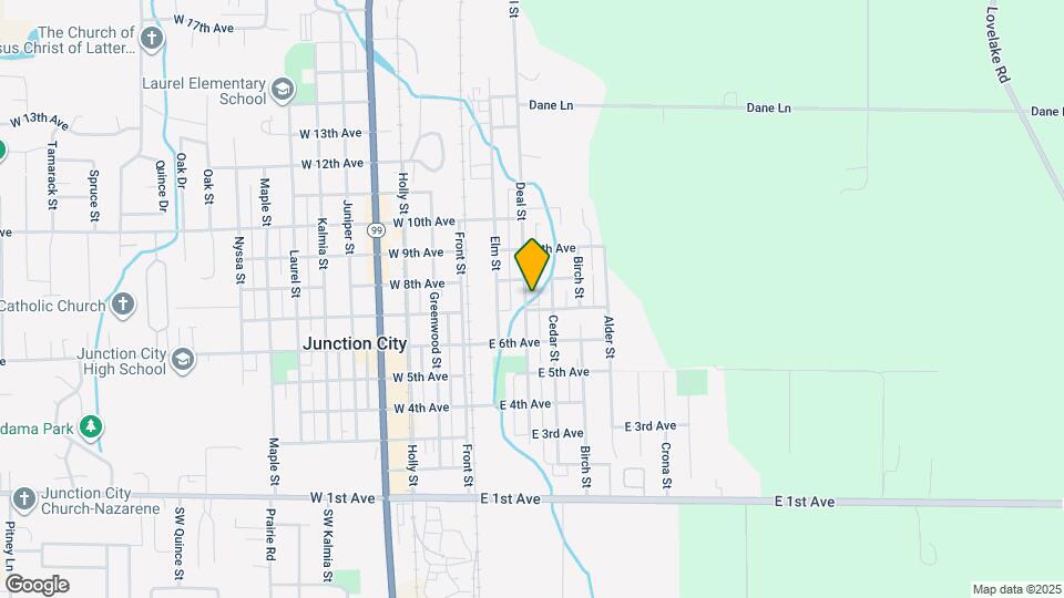 720 Deal St Map and Location Details