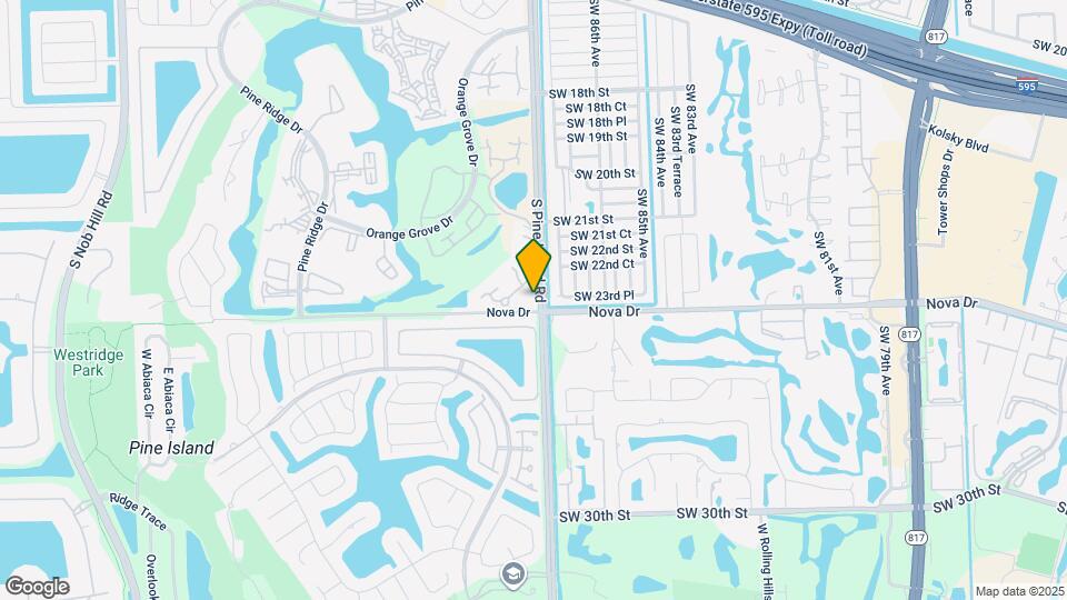 9156 SW 23rd St Map and Location Details