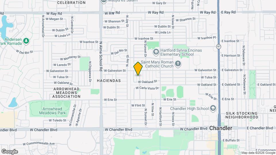 536 N Cheri Lynn Dr Map and Location Details