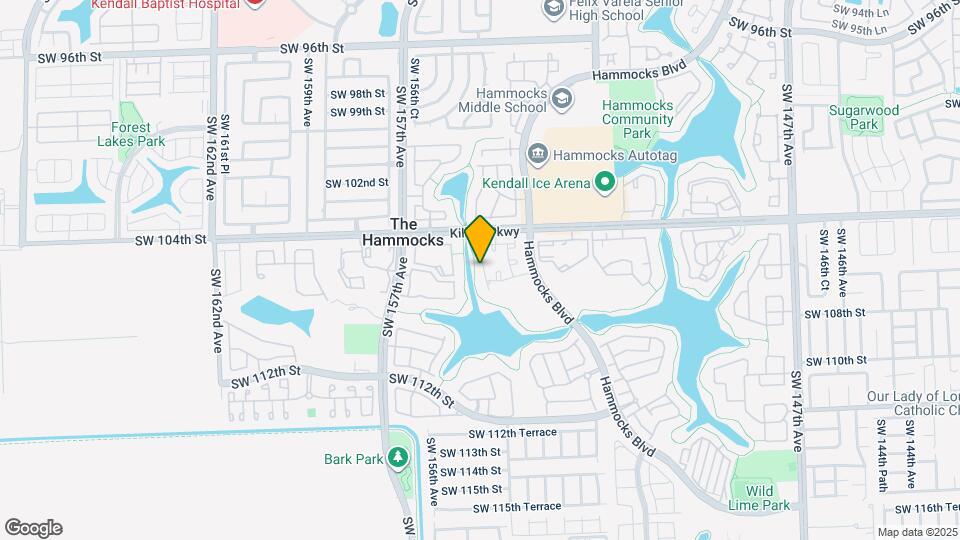 10450 SW 154th Ct Map and Location Details