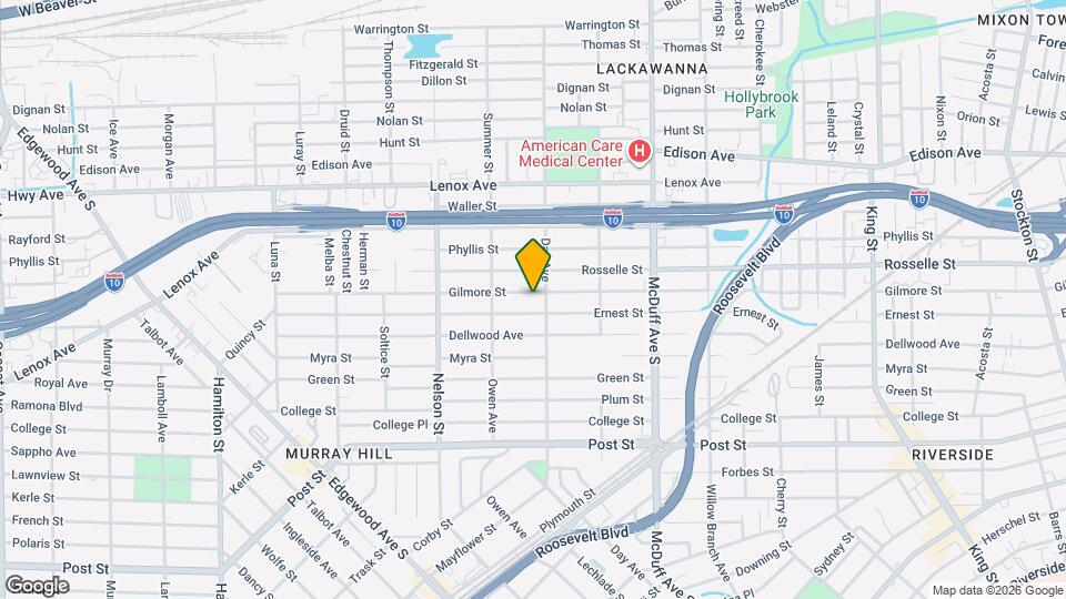 3212 Gilmore St Map and Location Details