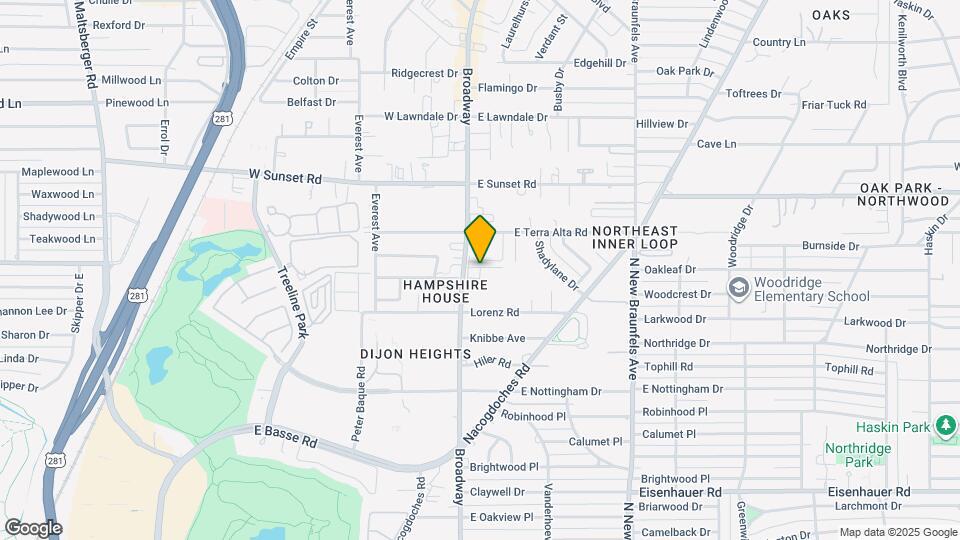 7834 Broadway Map and Location Details