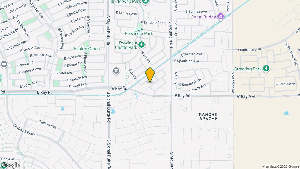 11028 E Silver Springs Ave Mapa y Detalles de la Ubicación