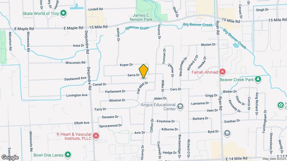 2719 Pall Mall Dr Map and Location Details