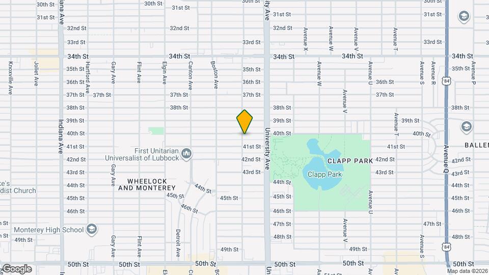 2521 40th St Map and Location Details