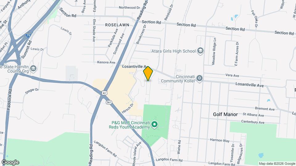 7135 Eastlawn Dr Map and Location Details