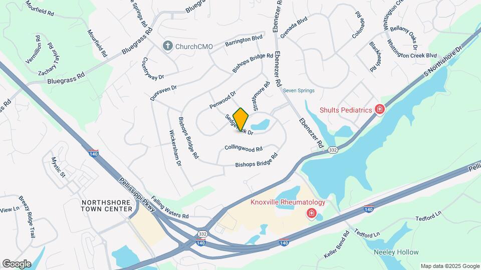 1817 Sedgewick Dr Map and Location Details