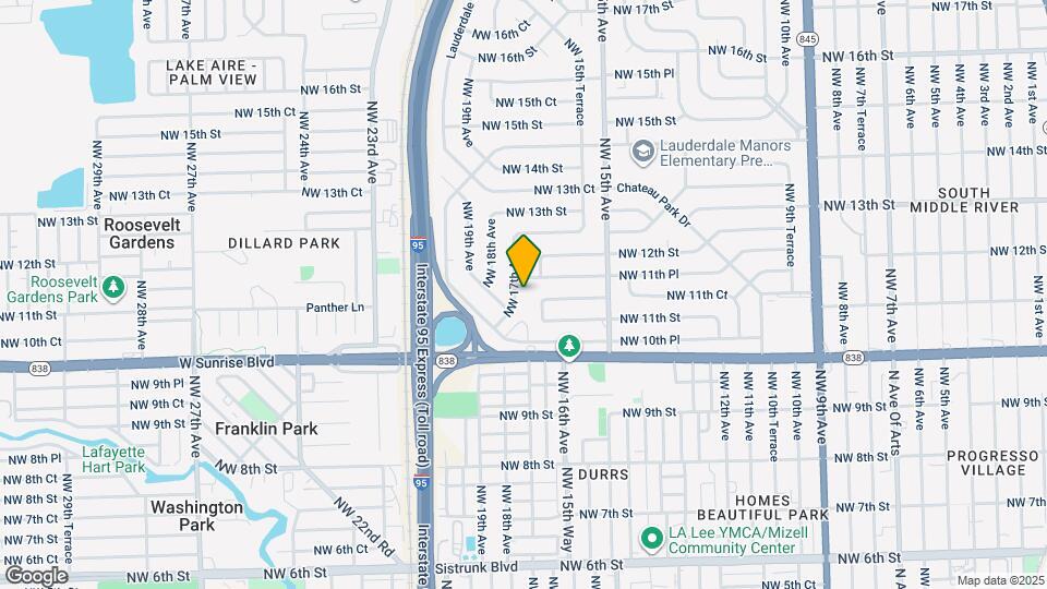 1120 NW 17th Ave Mapa y Detalles de la Ubicación