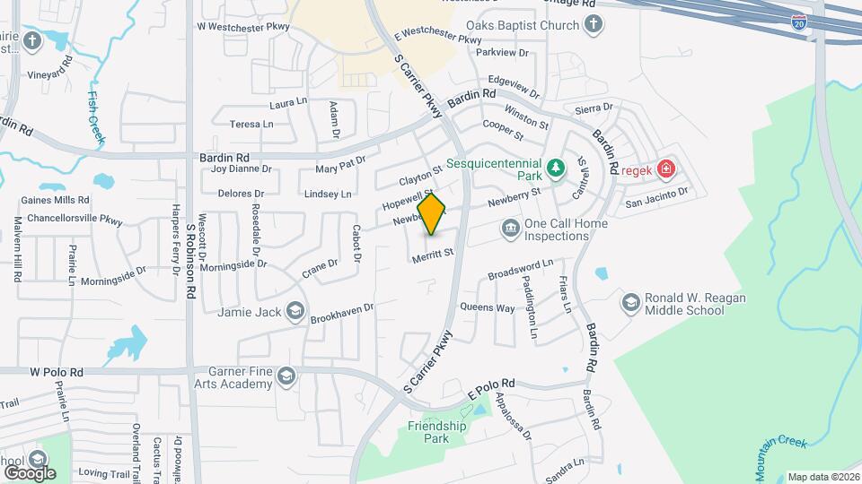 4442 Wheeler St Map and Location Details