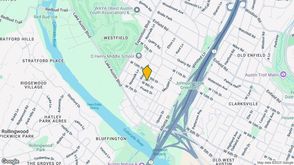2402 W 8th St Map and Location Details