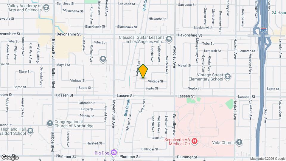 9959 Gothic Ave Map and Location Details