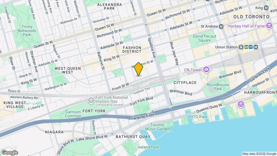 470 Front St W, Unit SI ID1524910P Map and Location Details