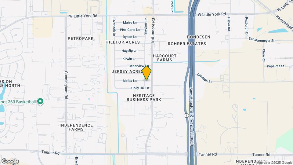 6214 Skyview Dr Map and Location Details