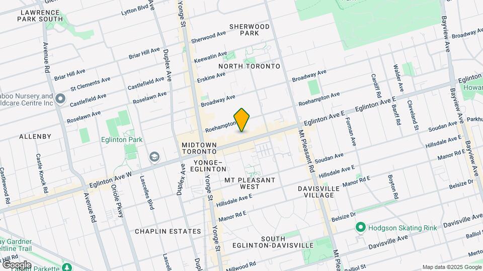 307-562 EGLINTON Ave Map and Location Details