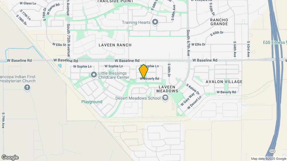 7025 W Beverly Rd Map and Location Details