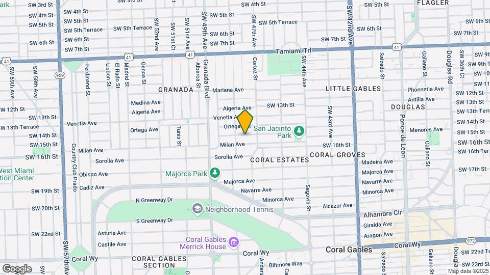 826 Messina Ave Map and Location Details