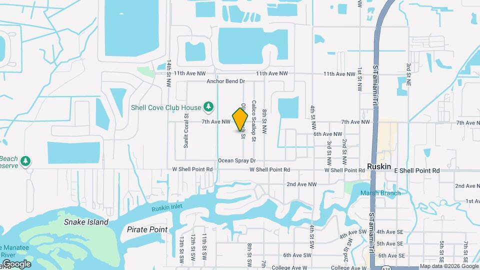 602 Olive Conch St Map and Location Details