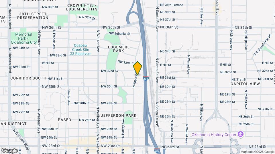 127 NW 31st St Map and Location Details