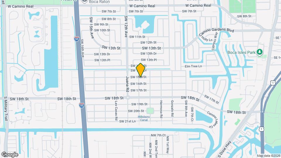 1140 SW 15th St Map and Location Details