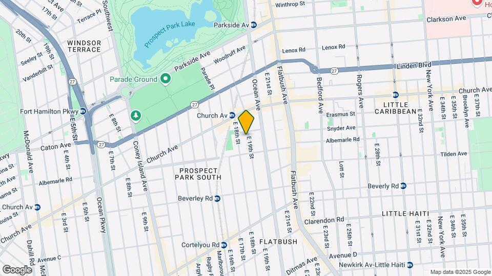50 E 19TH ST Mapa y Detalles de la Ubicación
