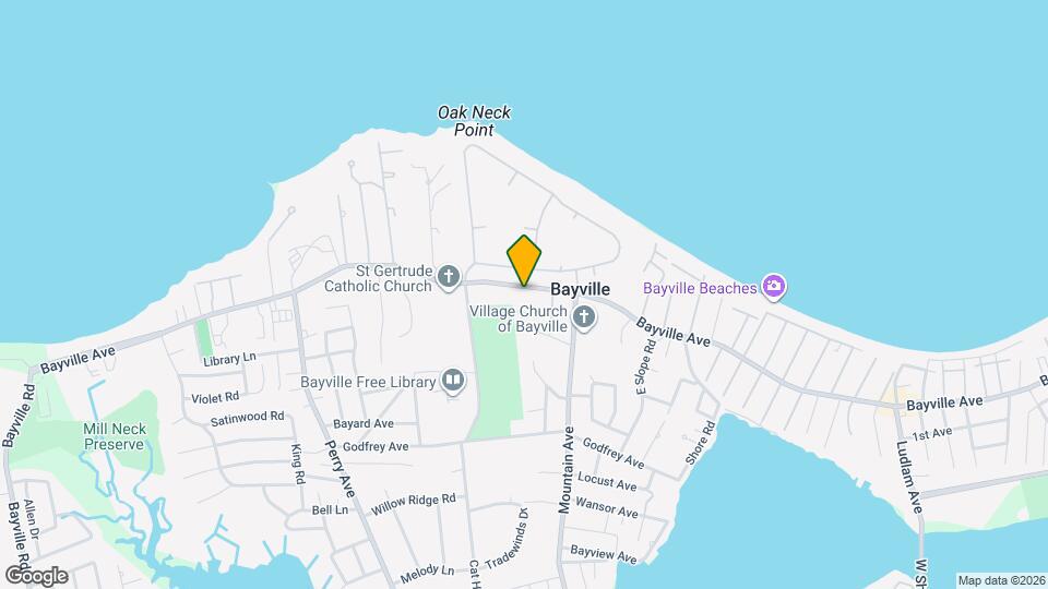 128 Bayville Ave Map and Location Details