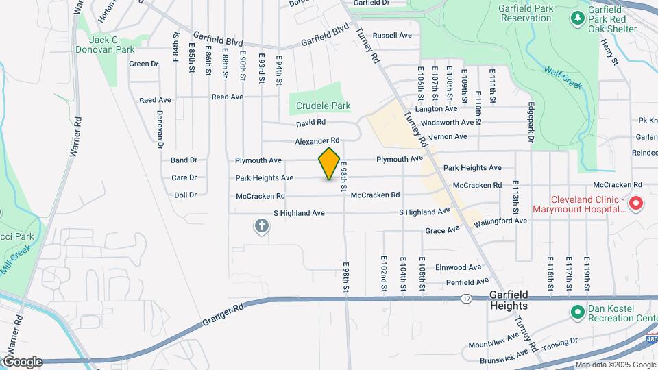 9706 Park Heights Ave Map and Location Details