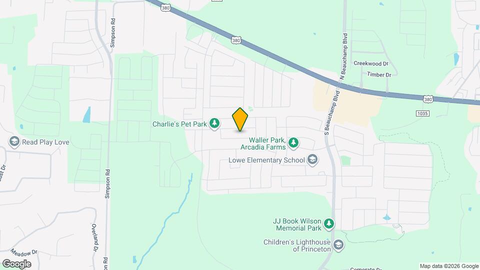 1114 Daffodil St Map and Location Details