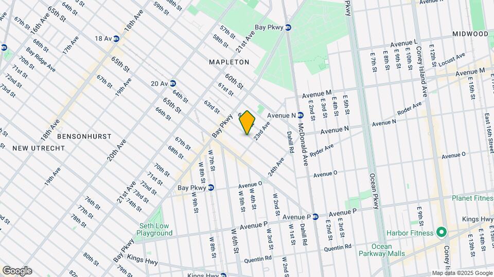 2272 63rd St Map and Location Details