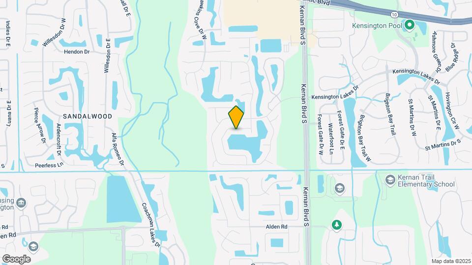 12196 Diamond Springs Dr Map and Location Details