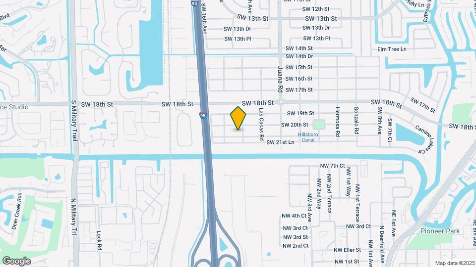 1421 SW 21st St Map and Location Details