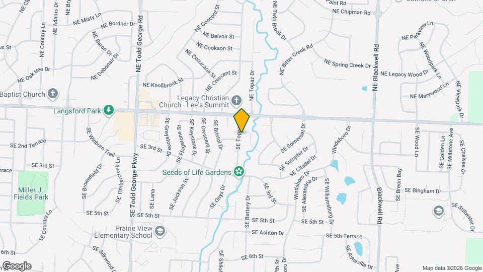 125 SE Topaz Dr Map and Location Details
