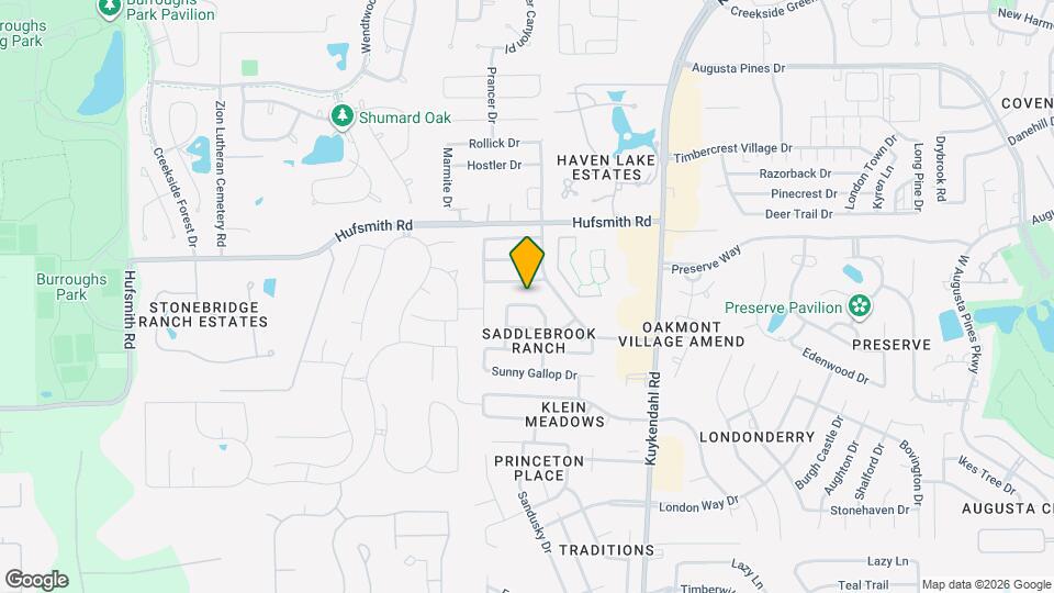 25315 Saddlebrook Ranch Dr Map and Location Details