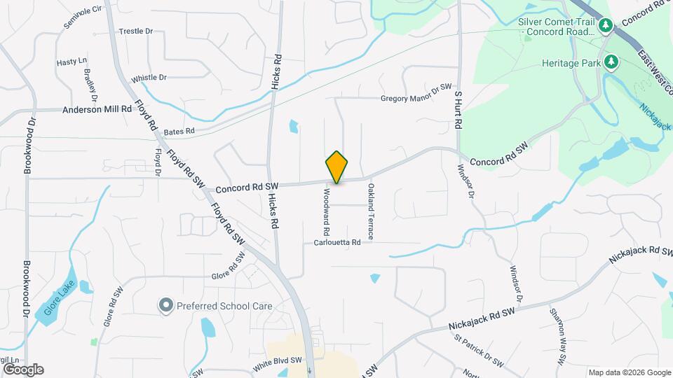 689 Concord Rd SW Map and Location Details