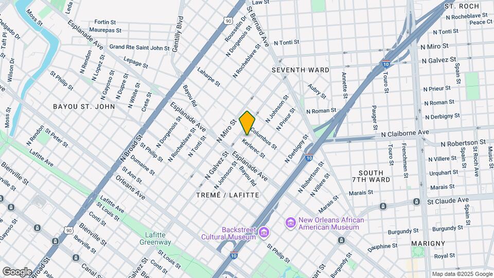 2015 Kerlerec St Map and Location Details