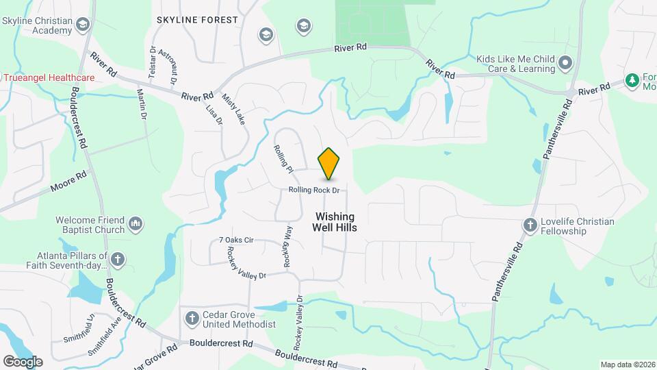 2372 Rolling Rock Dr Map and Location Details