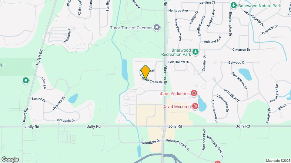 2327 Coyote Creek Dr Map and Location Details