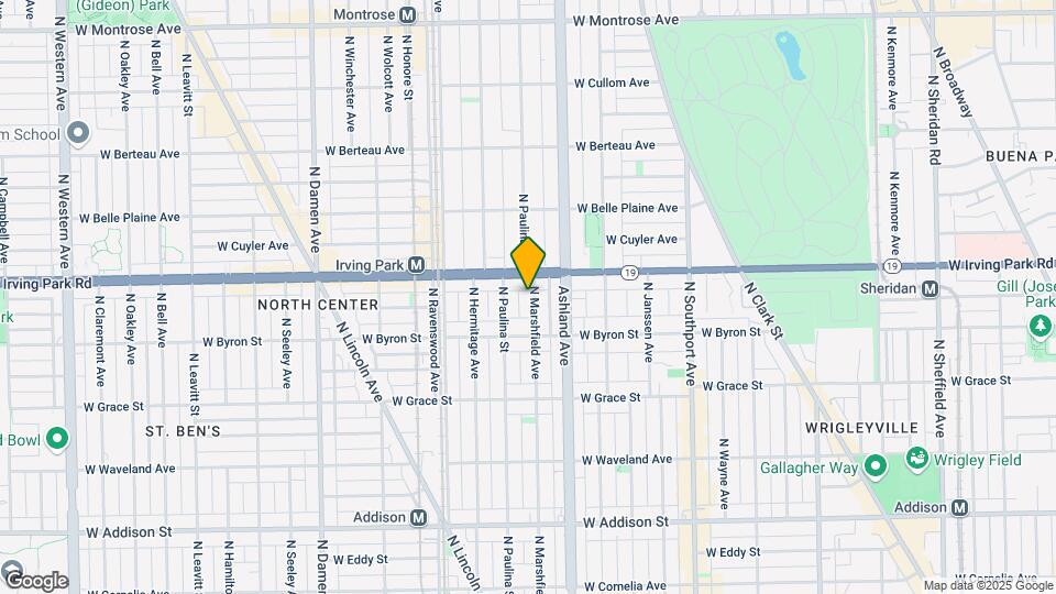 3940 N Marshfield Ave Map and Location Details