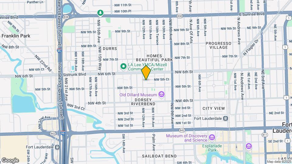 1132 NW 5th Ct Map and Location Details