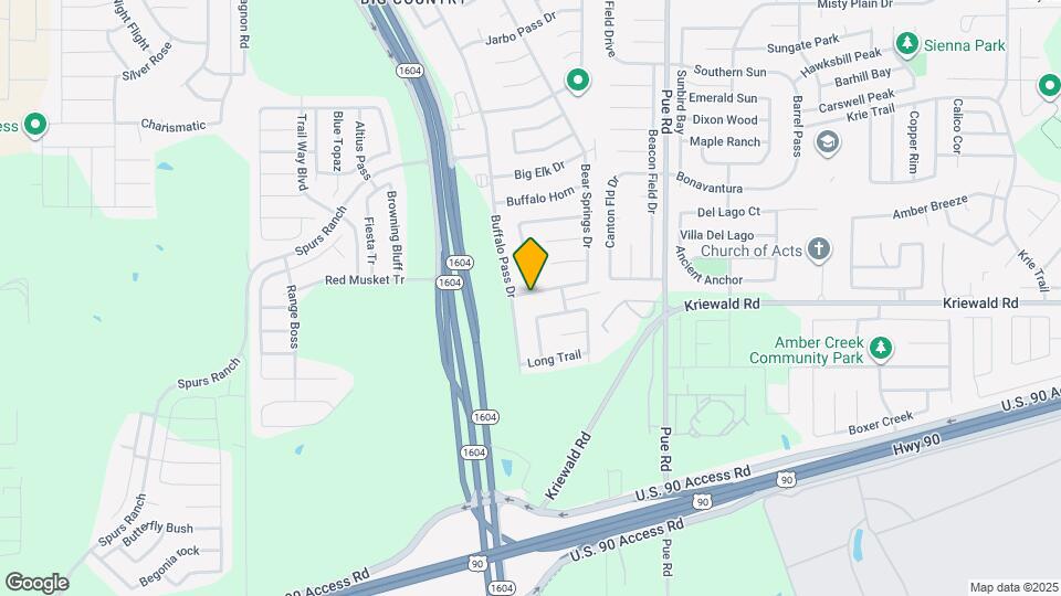 11524 Bear Paw Path Map and Location Details