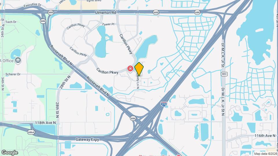 602 Saxony Blvd Map and Location Details