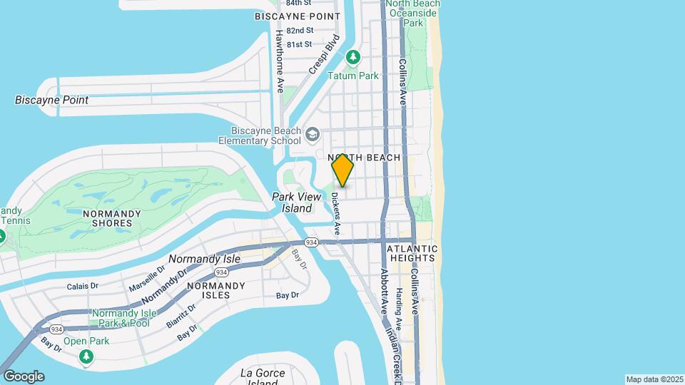 7320 Carlyle Ave Mapa y Detalles de la Ubicación