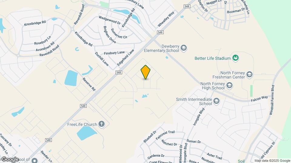 1526 Forge Pond Ln Map and Location Details